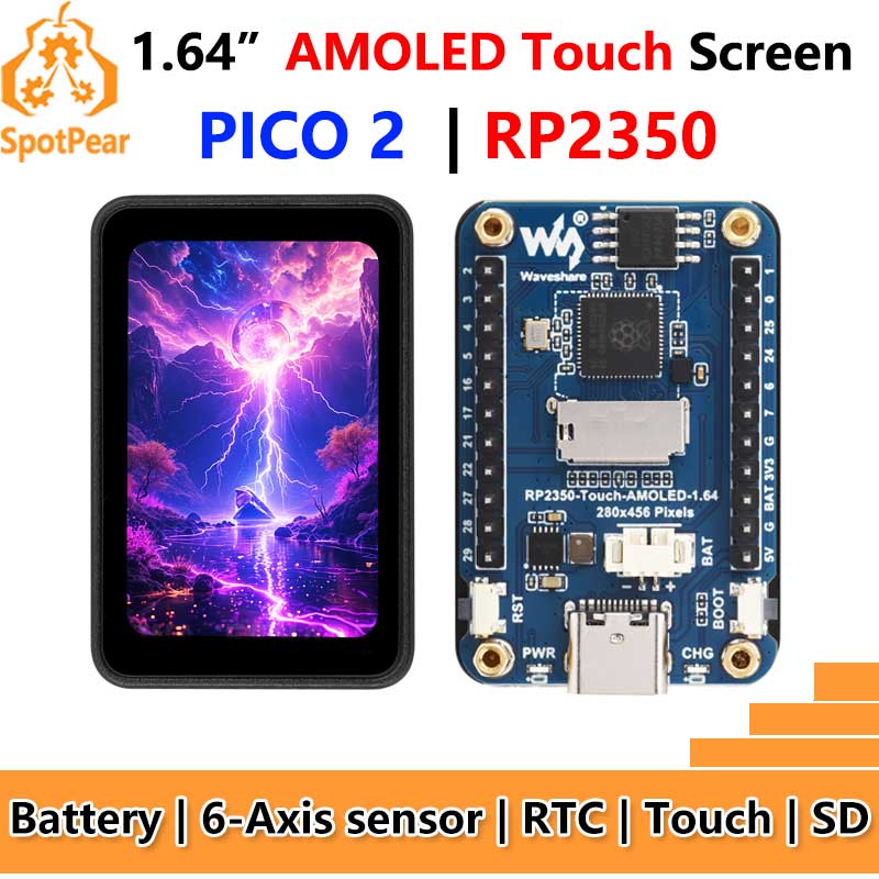 Turing Pi 2 - Raspberry Pi Pico 2 RP2350 1.64인치