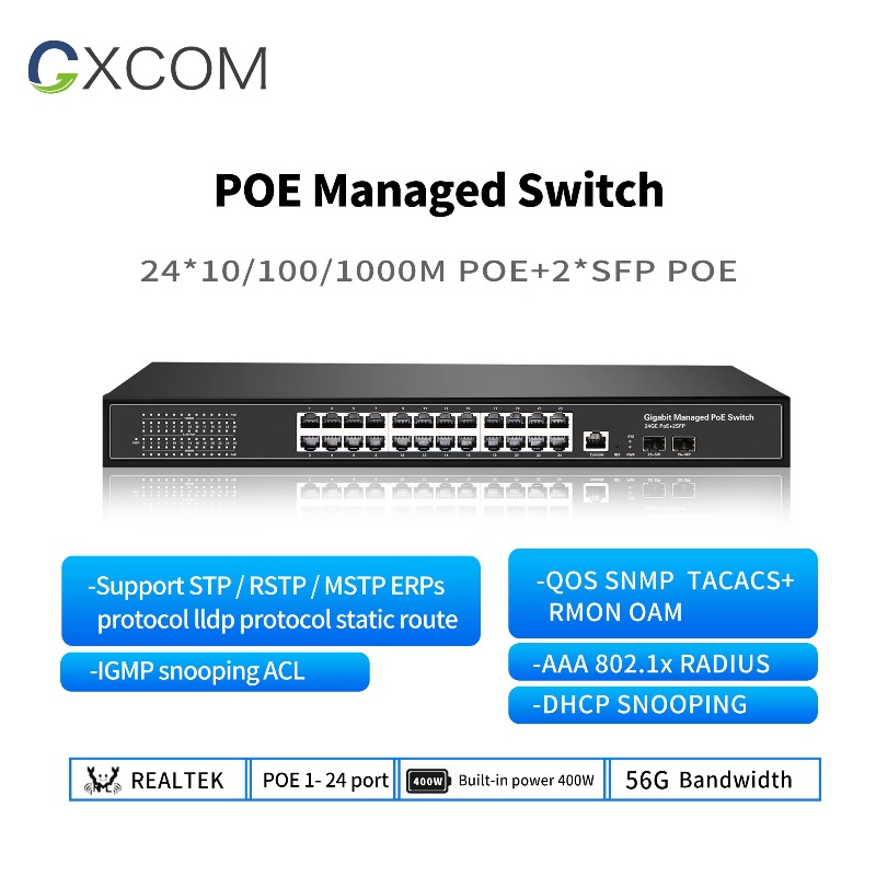 8포트 16/24/48포트 기가비트 802.3at Po - Managed Gigabit Poe Switch 8 Port 802.3At 리뷰 및 가격