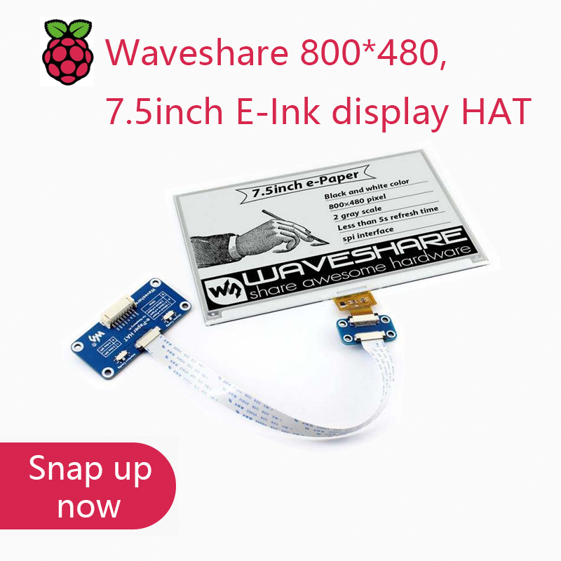 Waveshare 800*480,7.5인치 E-Ink  - Turing Pi 2 리뷰 및 가격