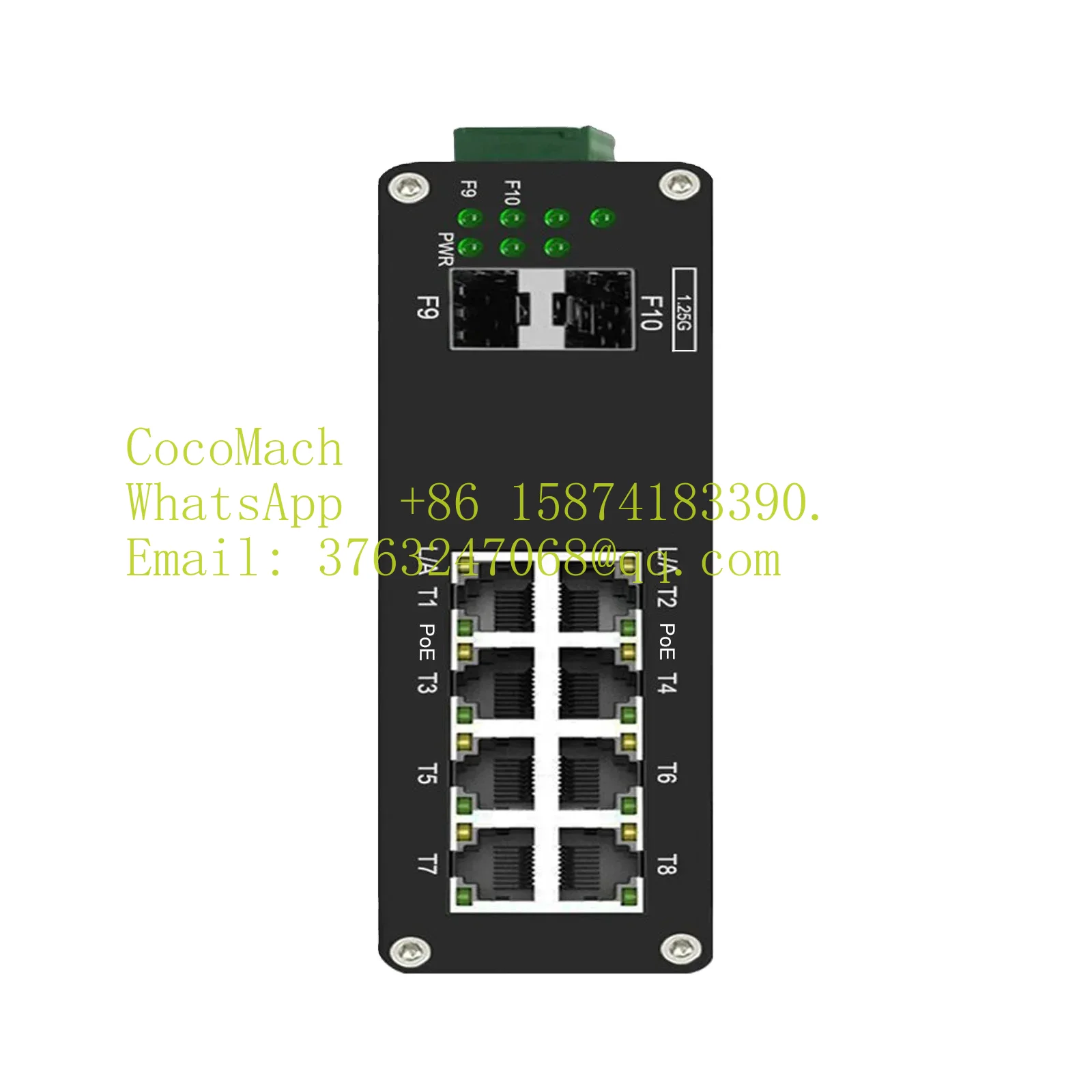 8포트 관리형 기가비트 스위치, DIN 레일형, 산업용 - Managed Gigabit Poe Switch 8 Port 802.3At 리뷰 및 가격